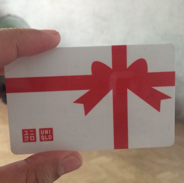 Uniqlo Gift Card Worth 1000 Tickets Vouchers Gift Cards Vouchers On Carousell