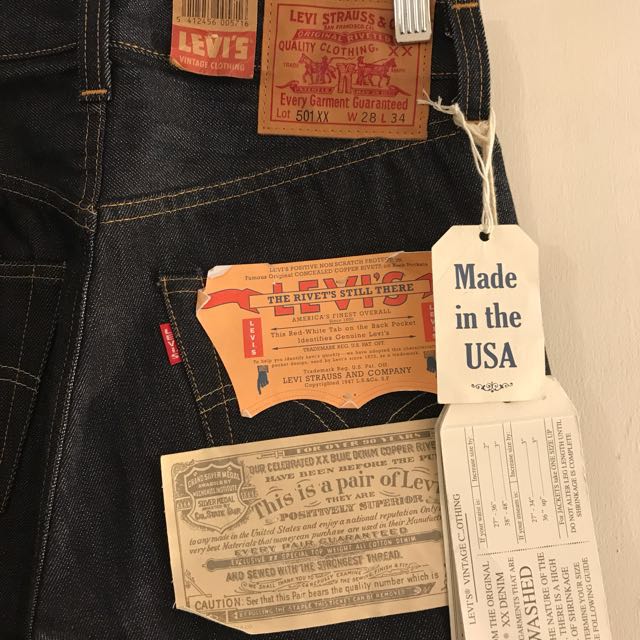 unwashed levis