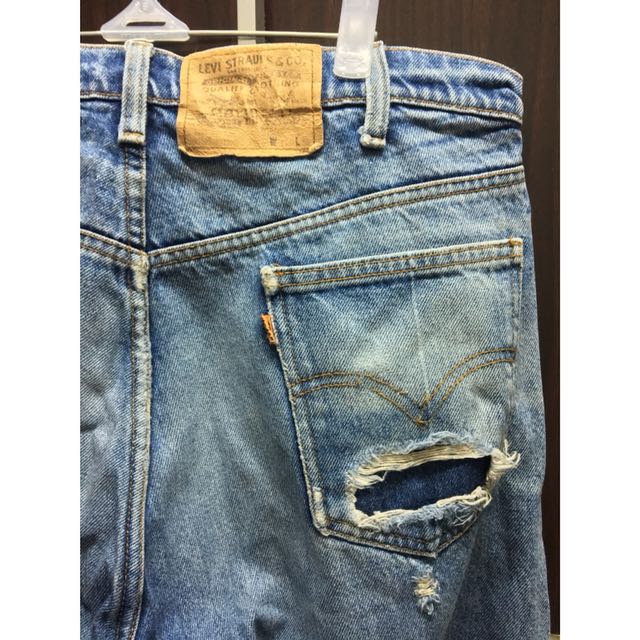 levis 505 orange tab jeans