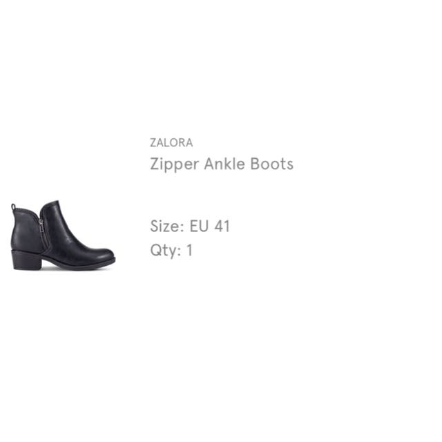 Zalora ankle boots sales