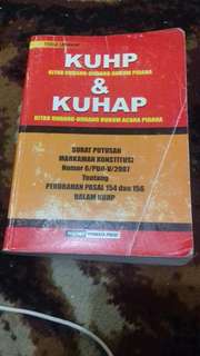 Buku KUHP & KUHAP