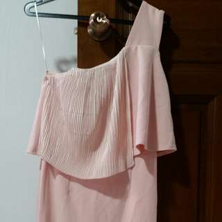 ⚘Preloved Pink Toga dress