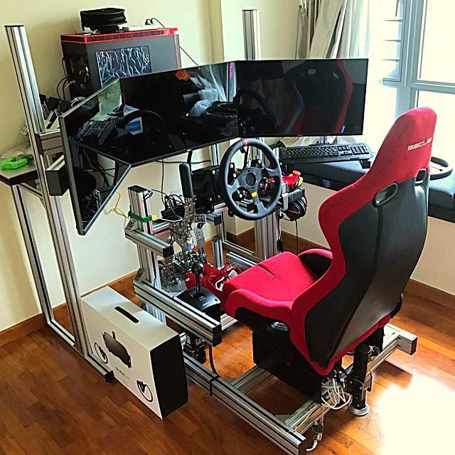 8020 Sim Racing Rig Toys Games Video Gaming Gaming Accessories