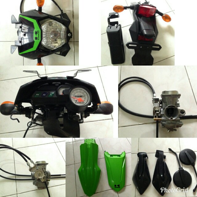 Aksesoris Kawasaki Klx 150 Bf Motorbikes On Carousell