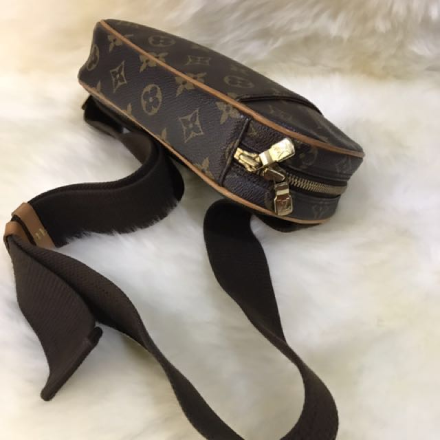 Louis Vuitton Vintage - Monogram Gange Pochette - Brown - Canvas and  Vachetta Leather Bag - Luxury High Quality - Avvenice