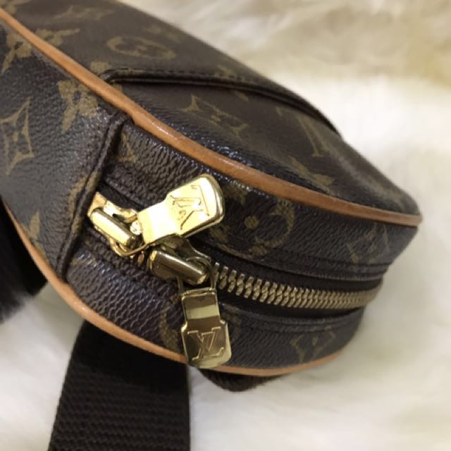Louis Vuitton Vintage - Monogram Gange Pochette - Brown - Canvas and  Vachetta Leather Bag - Luxury High Quality - Avvenice
