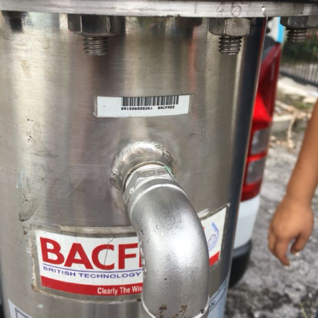 Bacfree rocket water filter, TV & Home Appliances, Kitchen Appliances