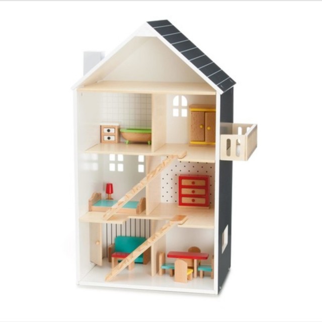 BNIB Modern Wooden Dolls House (Kmart, Australia), Hobbies & Toys, Toys