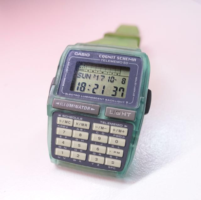 CASIO DATABANK COGNIT SCHEMA 腕時計 - 時計