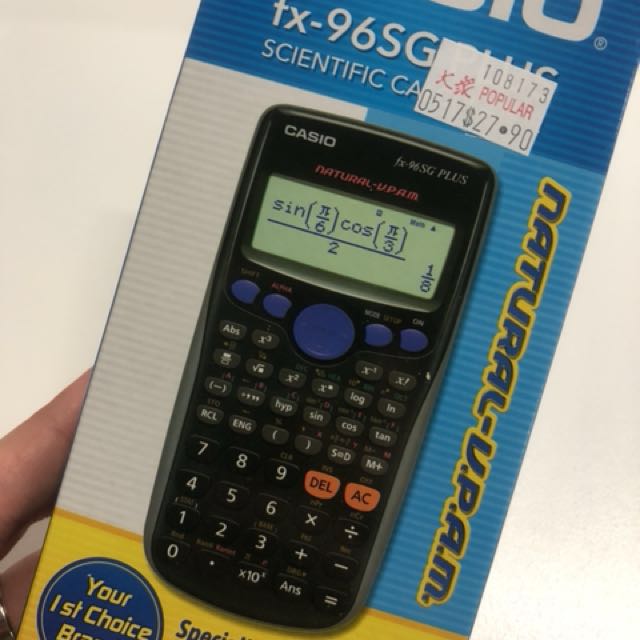 Casio Fx 96SG PLUS Mobile Phones Gadgets Mobile Phones iPhone iPhone 7 Series on Carousell