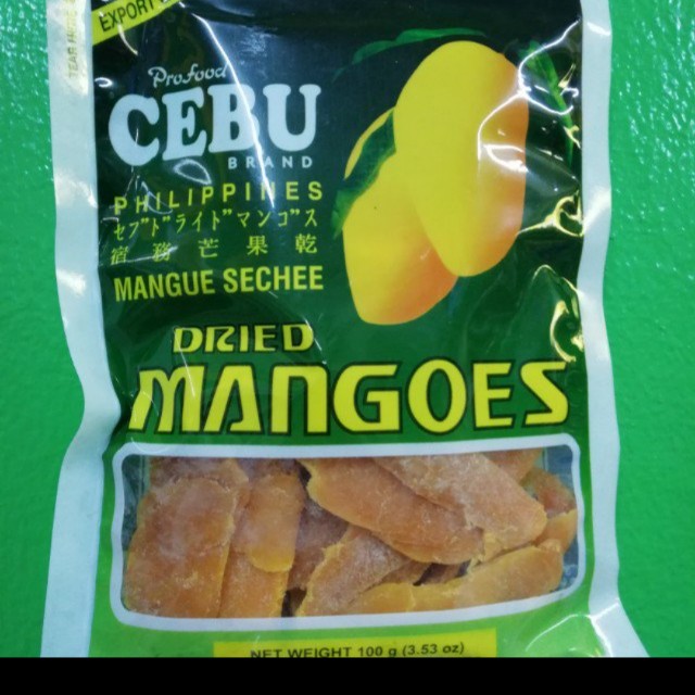 Cebu Dried Mangoes Profood, Food & Drinks, Packaged & Instant Food on
