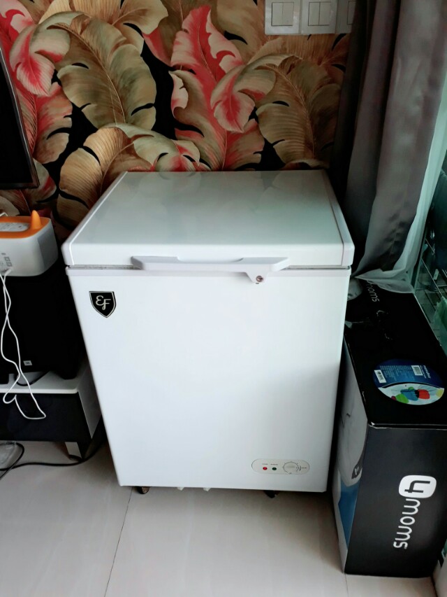 Chest Freezer used for breastmilk storage, Home Appliances on Carousell