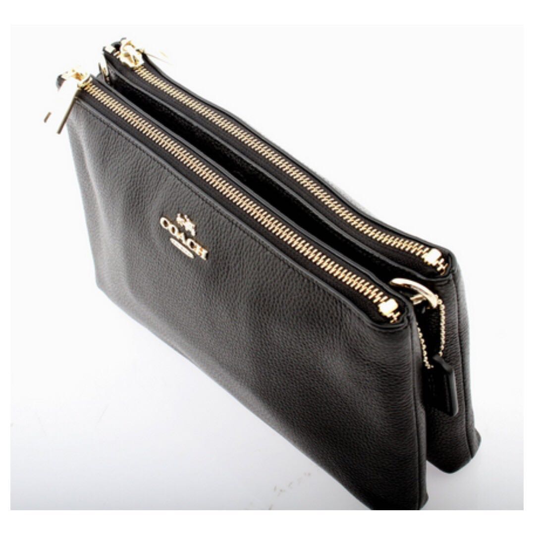 Coach Lyla Crossbody in Pebble Leather Black Women s Fashion Bags Wallets Cross body Bags on Carousell