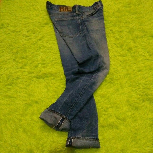 Double rl deals selvedge jeans