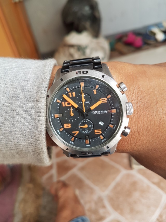 fossil 100 meters