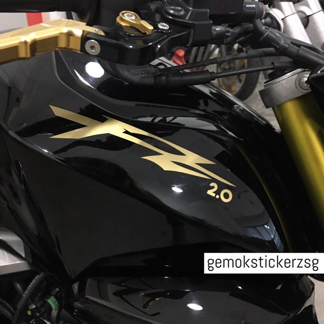 fz v2 headlight stickers
