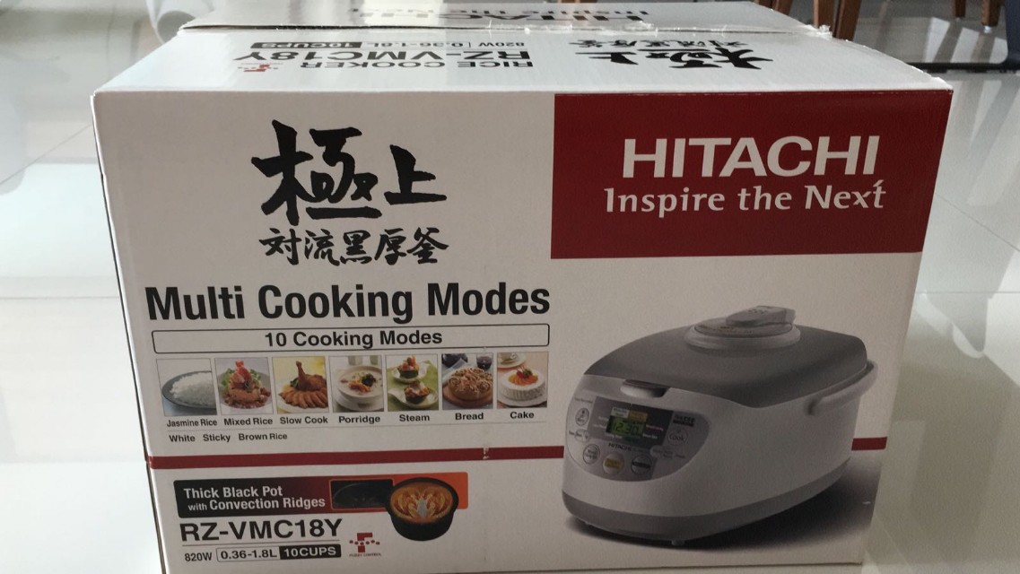 Hitachi Rice Cooker, TV & Home Appliances, Kitchen Appliances, Cookers