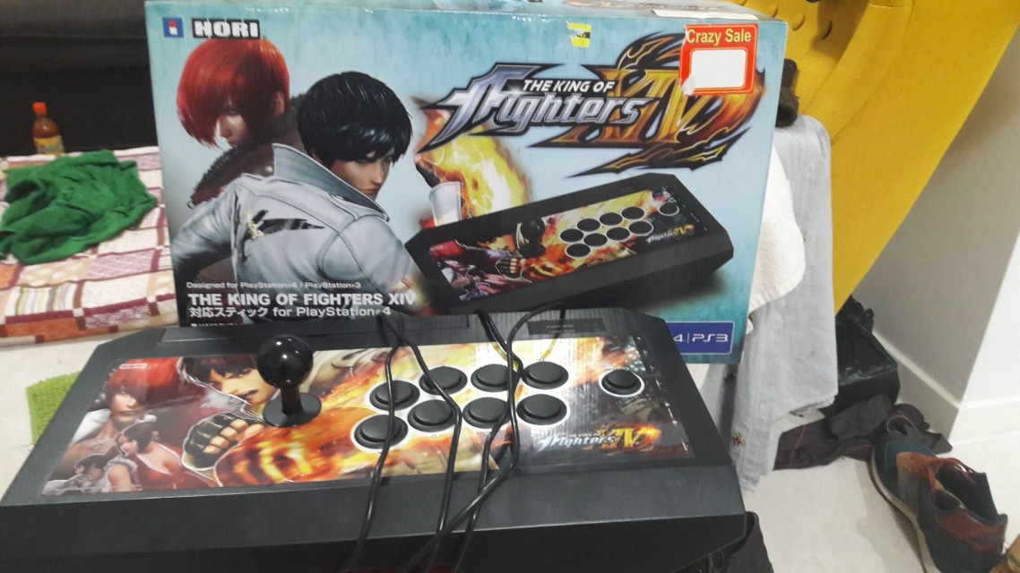 Papua New Guinea chocolate regret Hori RIAL Arcade Pro. The King of Fighters XIV Stick Controller for Ps4 Ps3  PC, Video Gaming, Video Game Consoles, Others on Carousell
