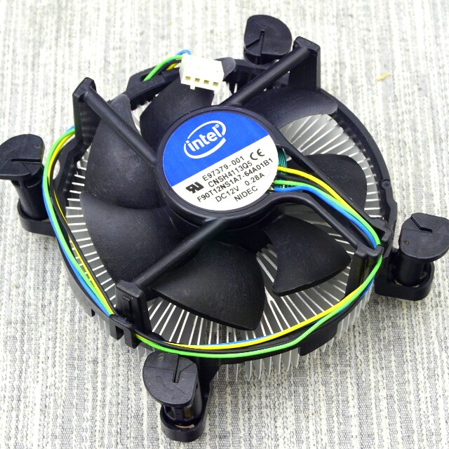 Intel Stock Cpu Fan Cooler Socket 115x For Desktop Computer Electronics Computer Parts Accessories On Carousell