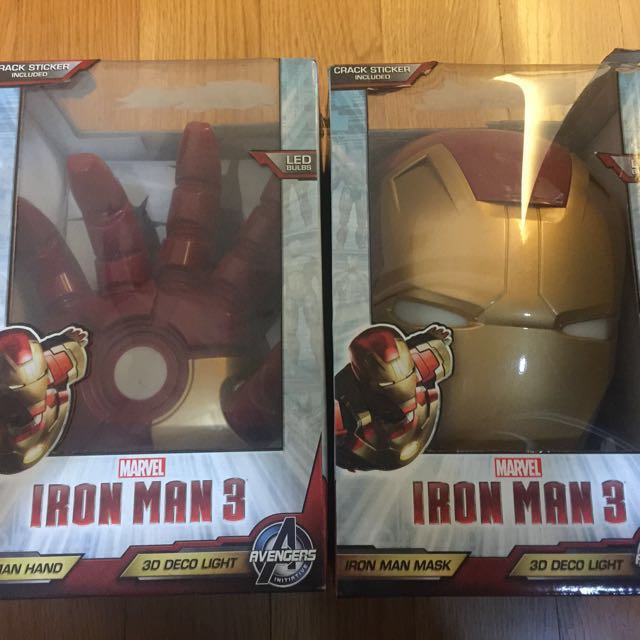 Ironman 3d Deco Light Toys Games Bricks Figurines On Carousell