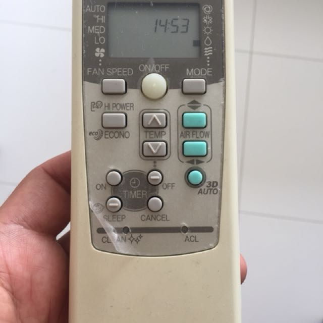 Mitsubishi Heavy Industries Aircon Remote RKX502A001G, TV & Home