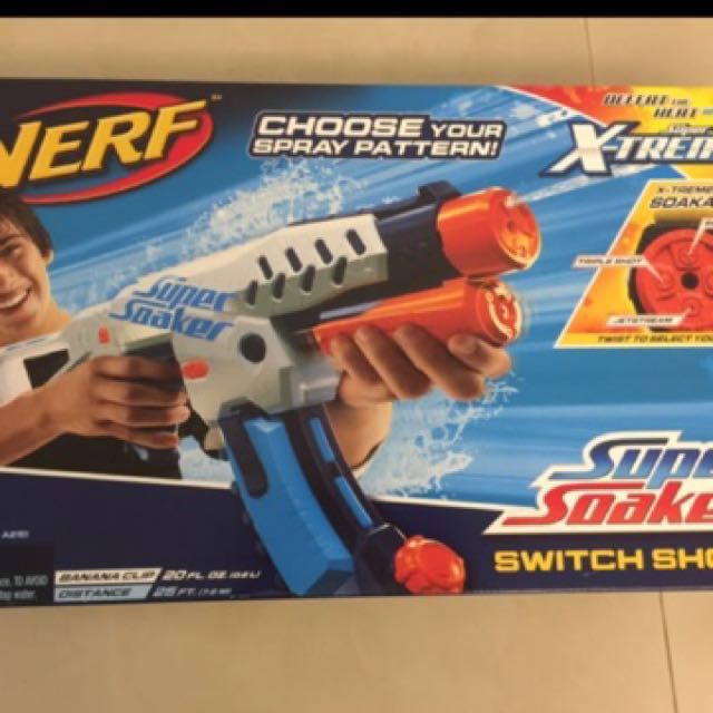 Nerf Supersoaker Switch Shot Condition Excellent Hobbies And Toys Toys And Games On Carousell