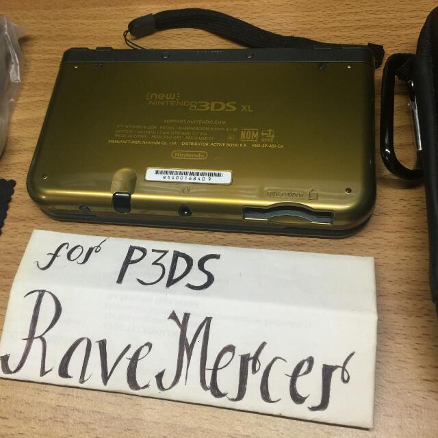 New Nintendo 3DS XL US Version IPS Top Screen Zelda Hyrule Edition