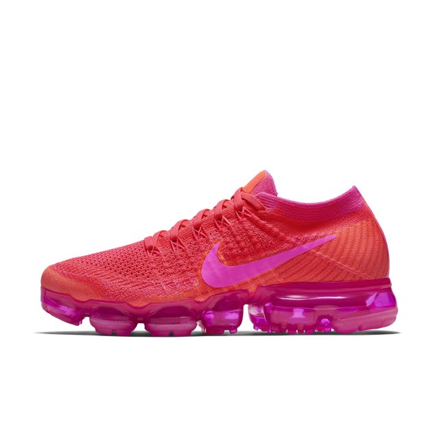 Nike vapormax on sale flyknit pink blast