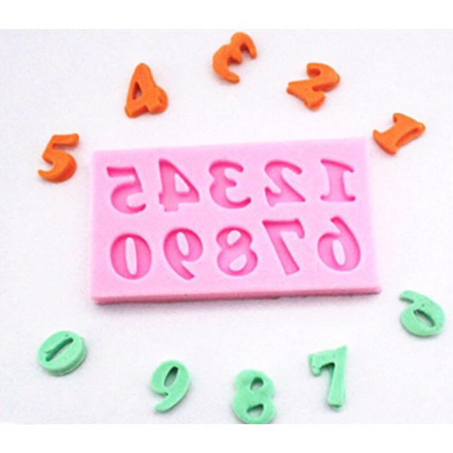 Number Fondant/clay silicone mold (Category: Bakeware) located in Makati City. Submitted by mylittlechicshop (Listing ID 148263685, Image 1). Description: .