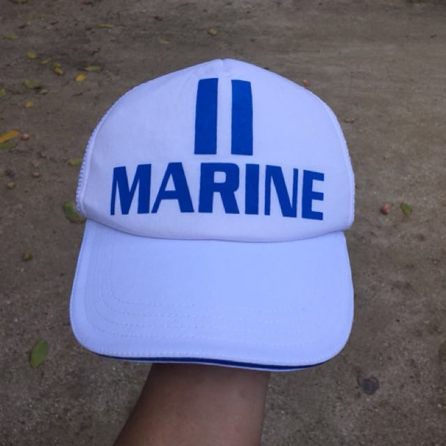 One Piece Marine Cap Under Men S Fashion Watches Accessories Cap Hats On Carousell