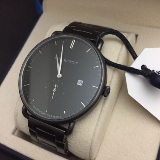Paul Hewitt Atlanticline 船錨風尚手錶黑42mm 名牌精品 精品手錶在旋轉拍賣