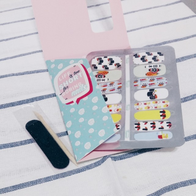 PL PERSONAIL Nail Polish Strips in Sushi (Limited Edition Collection