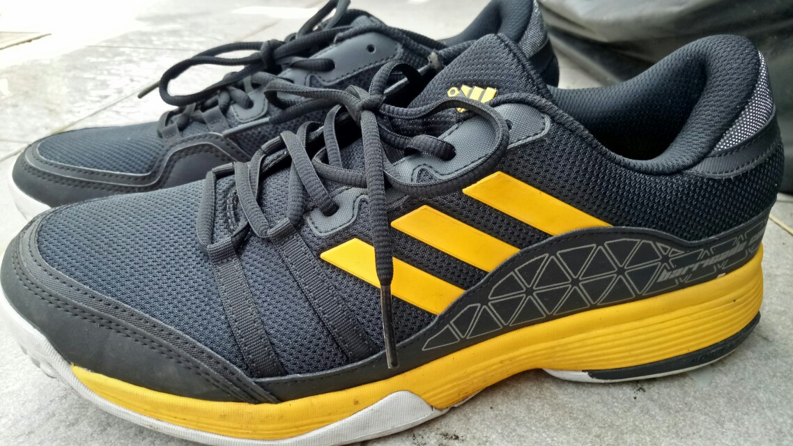 Sepatu Tenis Adidas Barricade Court Fesyen Pria Sepatu Di Carousell