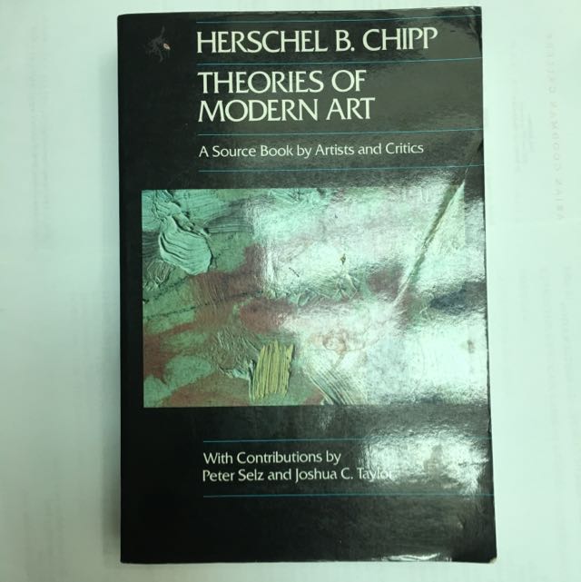 HERSCHEL CHIPP THEORIES OF MODERN ART PDF