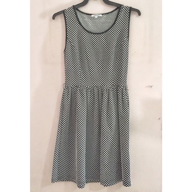 Black and White Semi Dresses