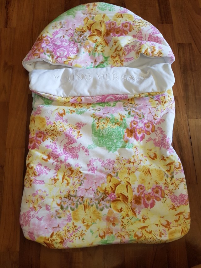 versace baby sleeping bag