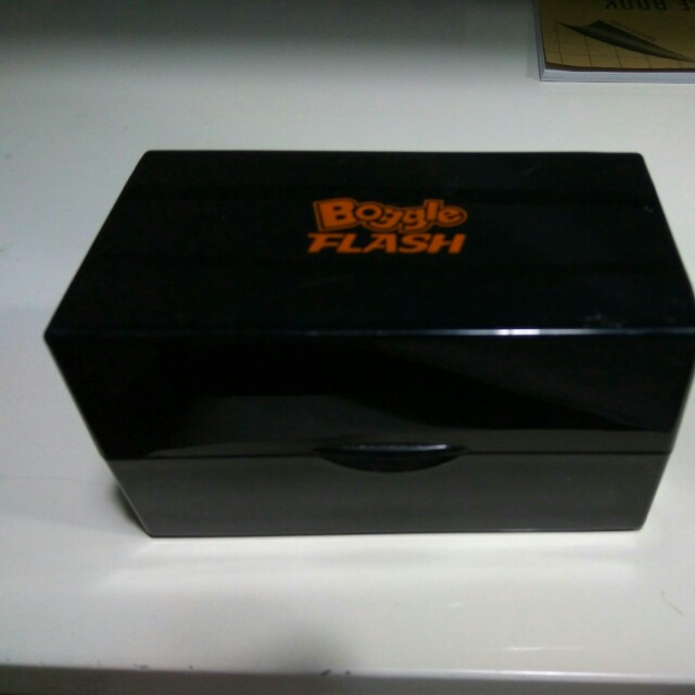 Boggle Flash (Category: Interactive Toys) located in Singapore. Submitted by bikefan (Listing ID 148423728, Image 3). Description: Boggle Flash Condition : 8 /10 Installed new batteries Fun and challenging game Video on how to play : https://youtu.be/yAeoW5Qckn4.