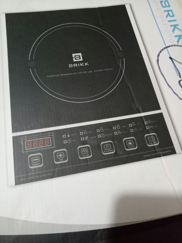 Brikk Professionals Induction Cooker On Carou Brikk Professionals Induction Cooker On
