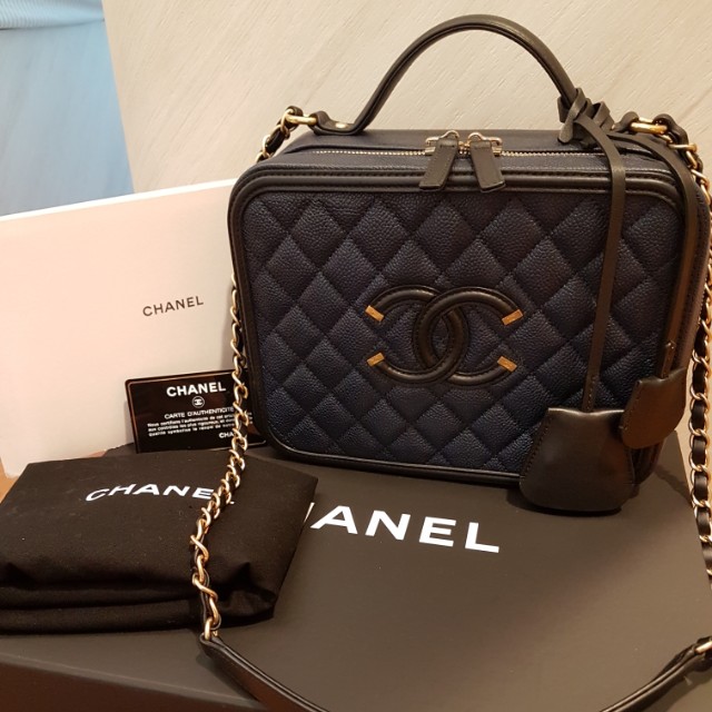 Chanel Large Vanity Case Bag Luxury Bags Wallets on Carousell