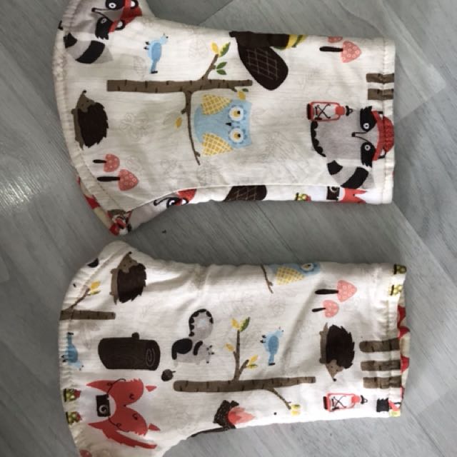Curved drool pads for Tula Manduca ergo carriers Babies Kids Babies Kids Fashion on Carousell