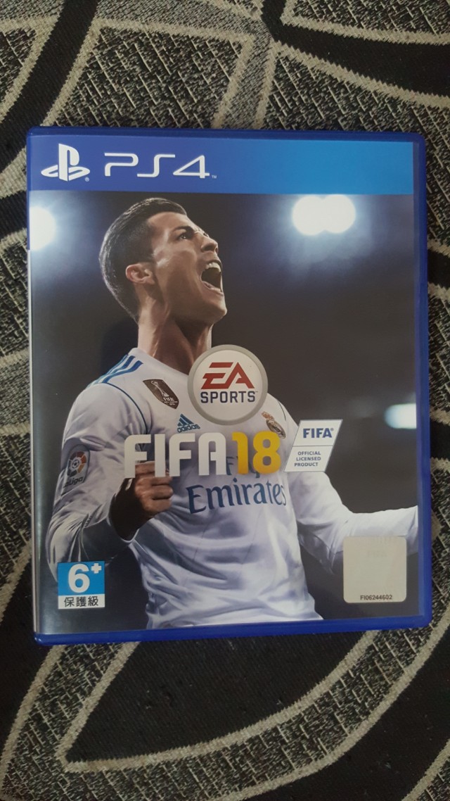 Fifa 18 Standard Edition Playstation 4 Ps4 FIFA 18, Video Gaming, Video Games, PlayStation on Carousell