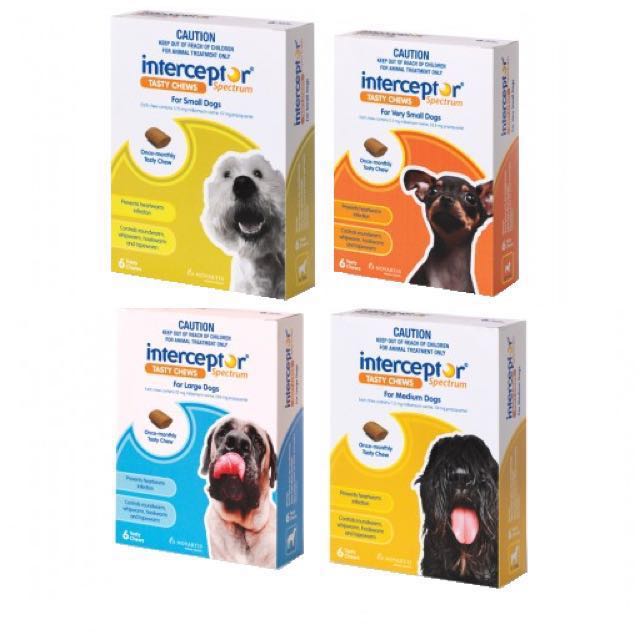 heartworm interceptor spectrum dogs