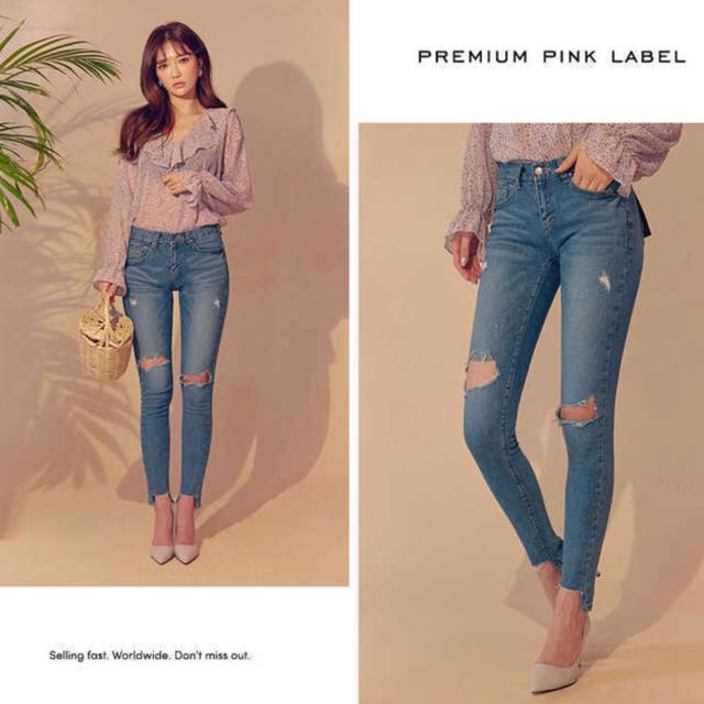 chuu jeans korea