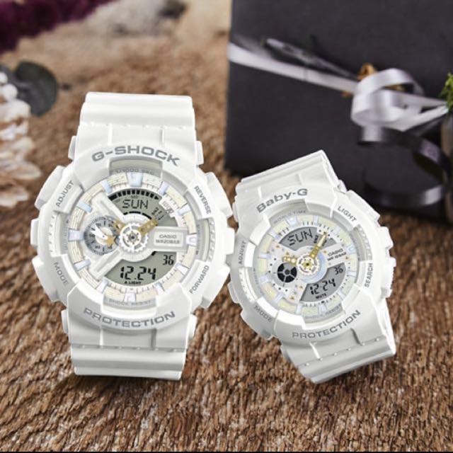 Latest Lover Watches Authentic Brand New Casio G Shock Baby G Couple Watch Lov 17a 7a Lov17a Lov 17a 7 Valentine S Day Men S Fashion Watches On Carousell