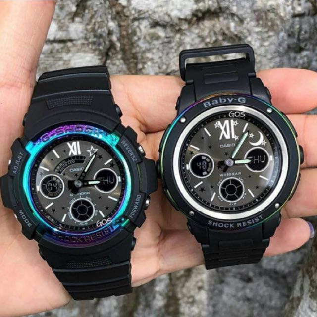 Latest Lover Watches Authentic Brand New Casio G Shock Baby G Couple Watch Lov 17b 1a Lov17b Lov 17b A Men S Fashion Watches On Carousell