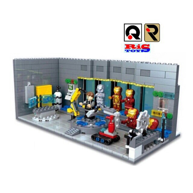 lego sy305 iron man laboratory