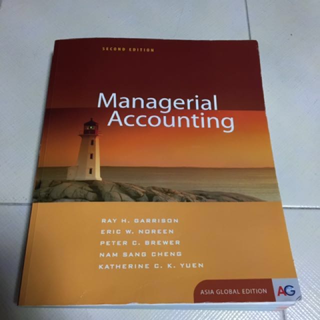 Managerial Accounting By Ray Garrison 2nd Edition Books