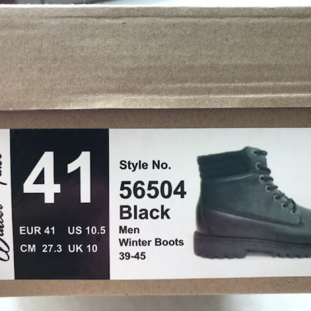 Men S Winter Boots Men S Fashion Footwear On Carousell