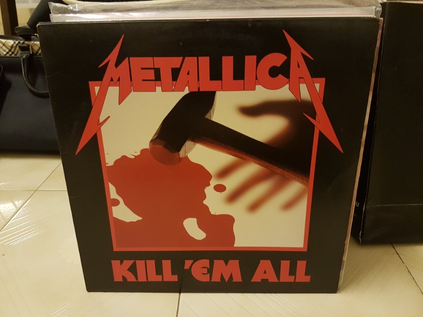 Metallica Kill Em All Vinyl Lp Original Us Pressing Rare Music Media Cds Dvds Other Media On Carousell