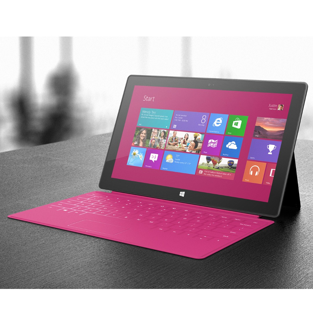 Microsoft Surface Pro 2 128gb With Pink Keyboard Electronics